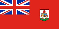 red British ensign, coat of arms