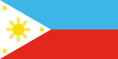 1985 flag of the Philippines