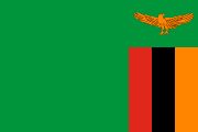 green, orange eagle, three short red-black-orange stripes